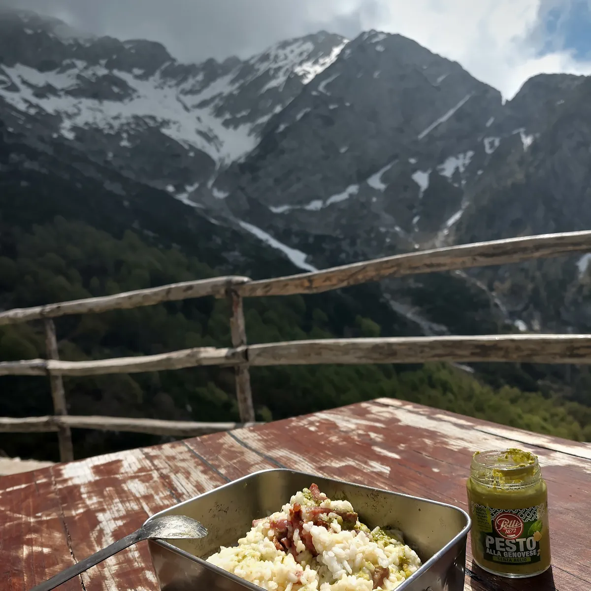 Was-isst-du-beim-weitwandern Reis mit Pesto Reis mit Pesto